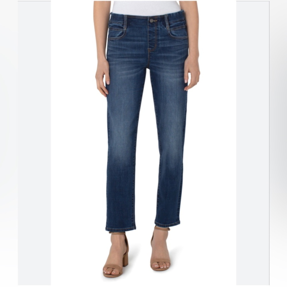 Liverpool GIA Glider Slim Eco Friendly Denim